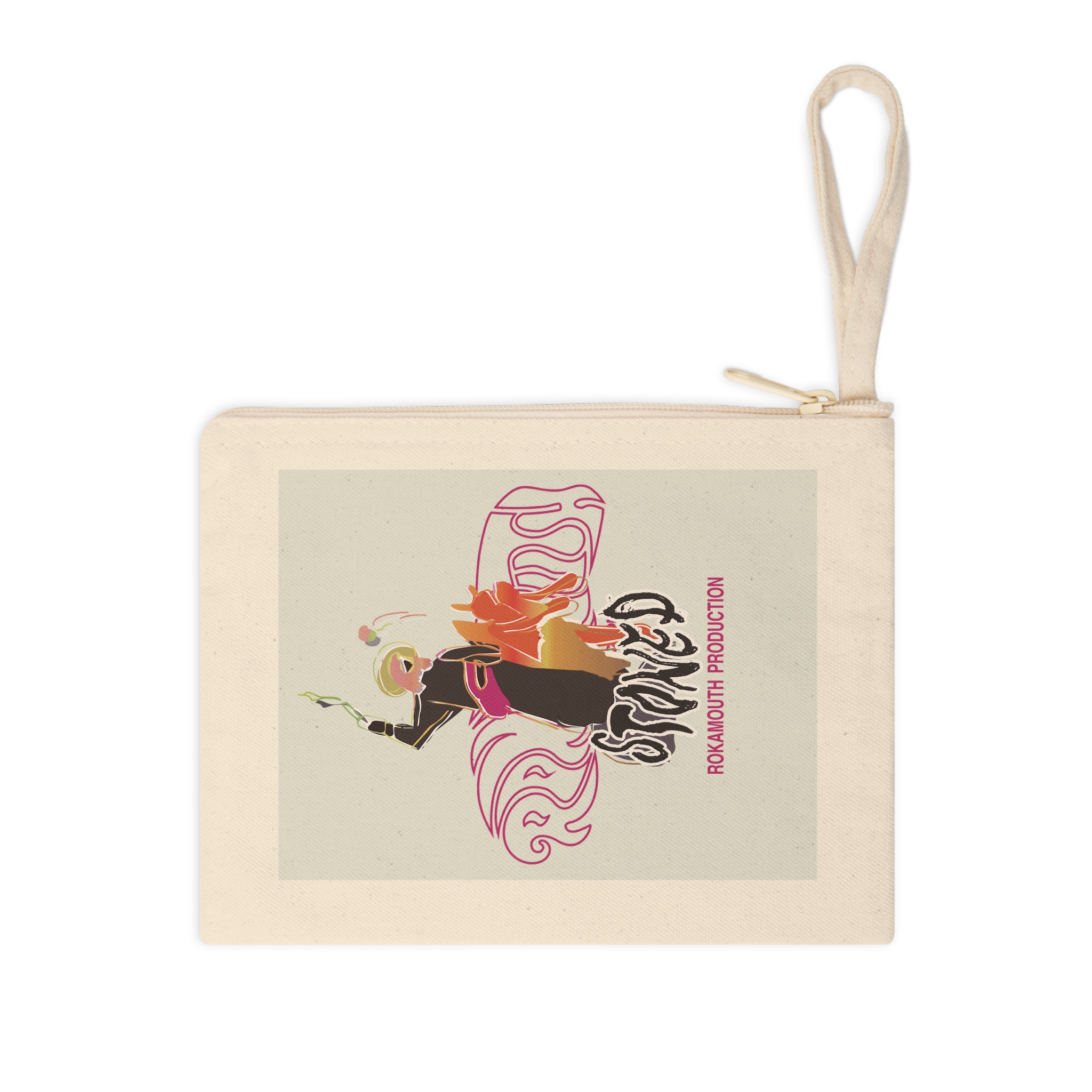 stoned Accessory Zipper Pouch